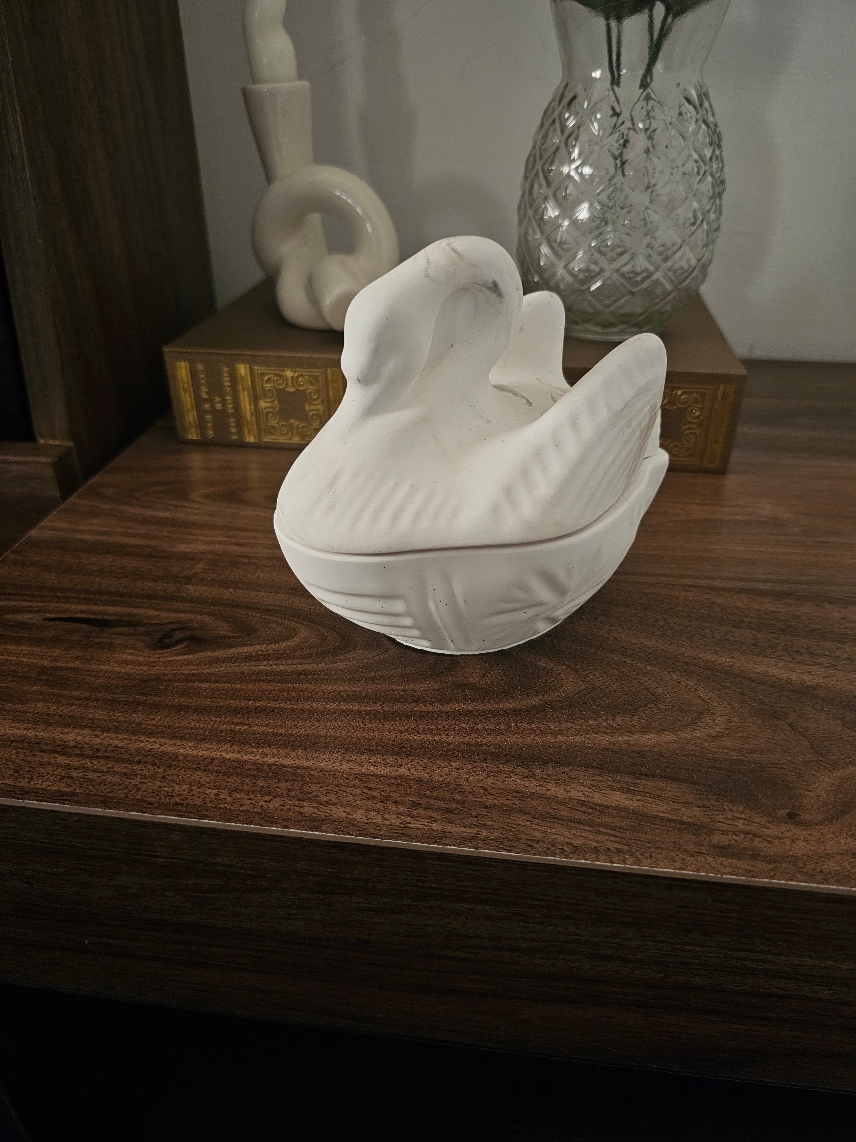 Swan Trinket Box