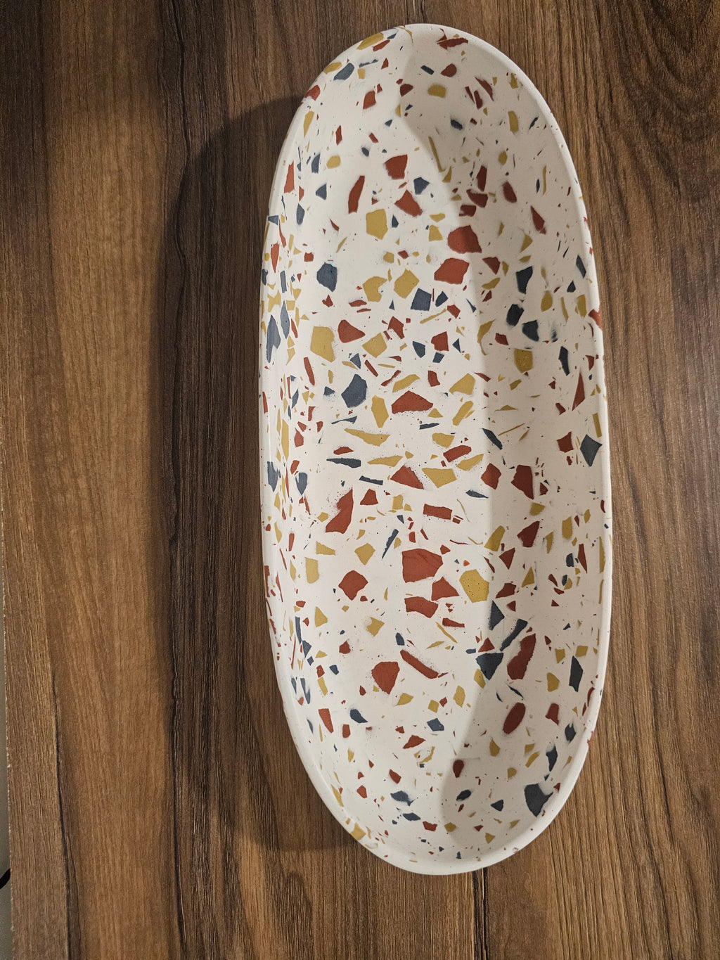 Terrazzo Oval Bowl- Afrikata