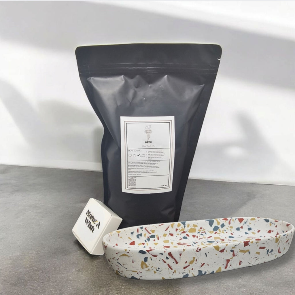 Terrazzo Oval Bowl Package