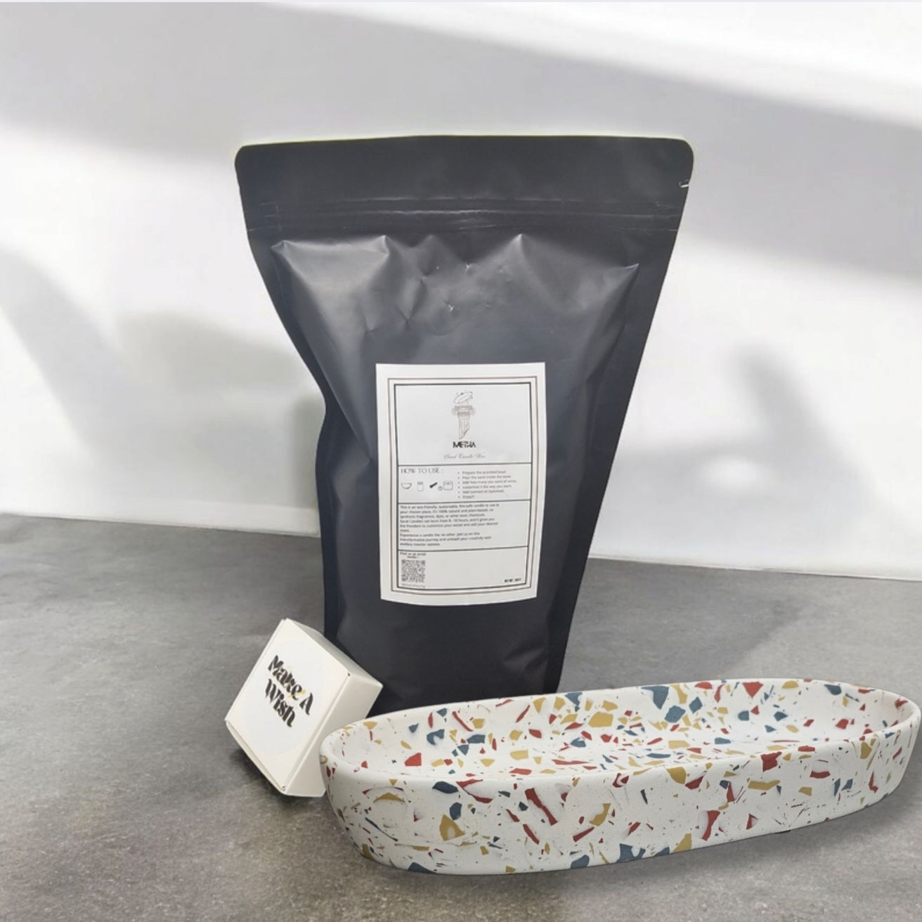 Terrazzo Oval Bowl Package