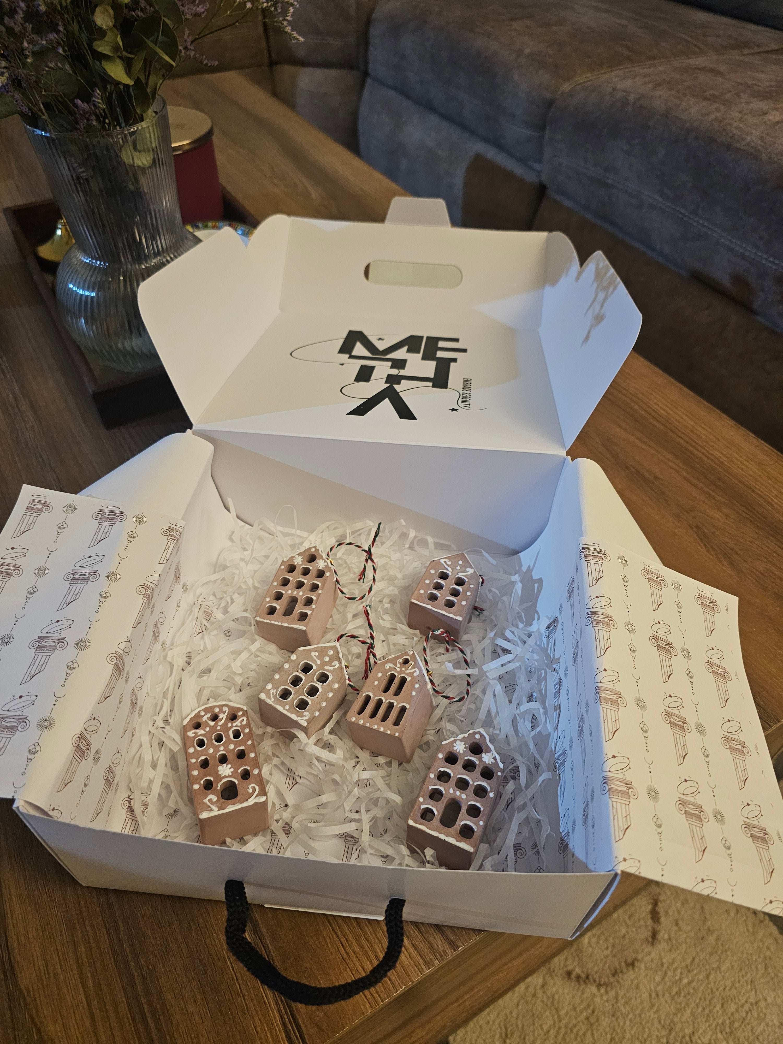 Gingerbread-houses ornaments